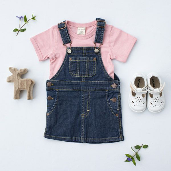 オーガニックコットン ベビー ボディスーツ（半袖）