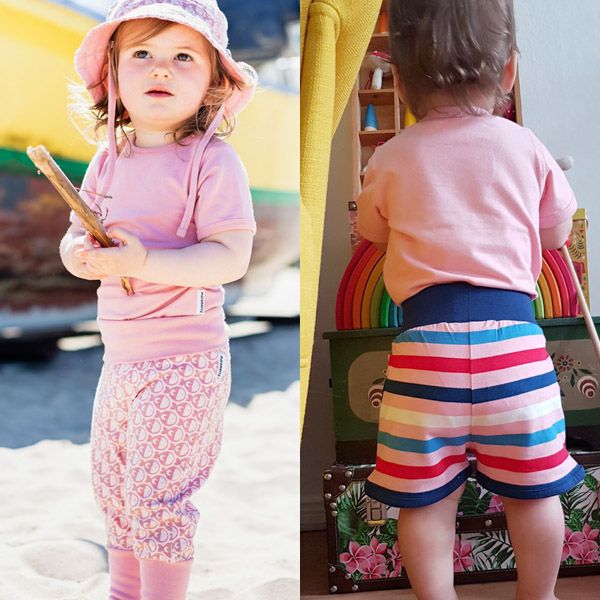 オーガニックコットン ベビー ボディスーツ（半袖）