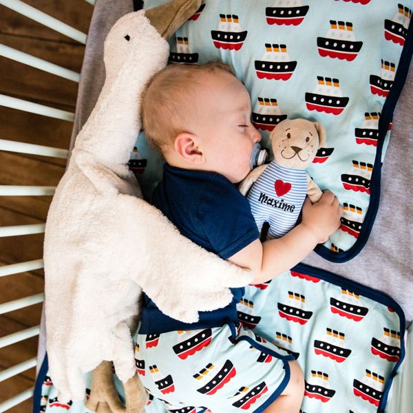 オーガニックコットン ベビー ボディスーツ（半袖）