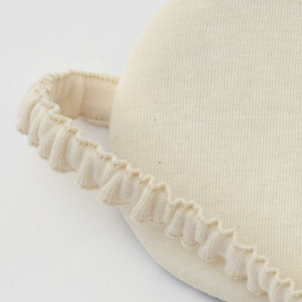 オーガニックコットン ビッグアイマスクブルーストライプ