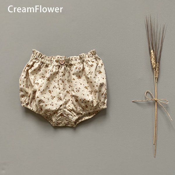 オーガニックコットン ベビー フリルブルマFleur