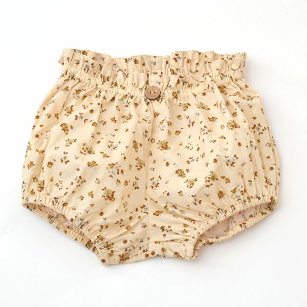 オーガニックコットン ベビー フリルブルマFleur