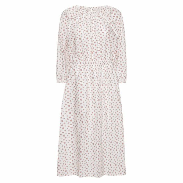 オーガニックコットン ウエストゴムワンピース Liberty