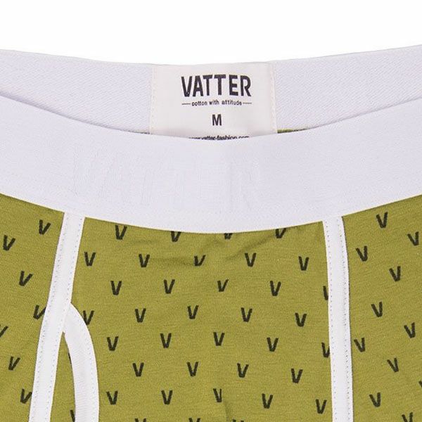 オーガニックコットン メンズボクサーパンツ V