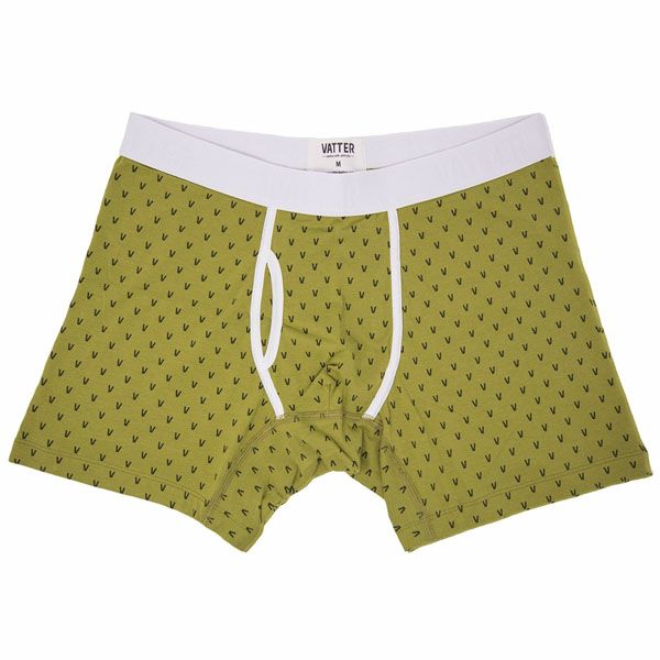 オーガニックコットン メンズボクサーパンツ V