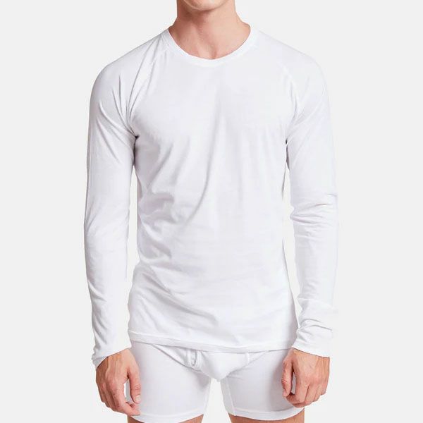 オーガニックコットン メンズTシャツ(長袖)TenderTed