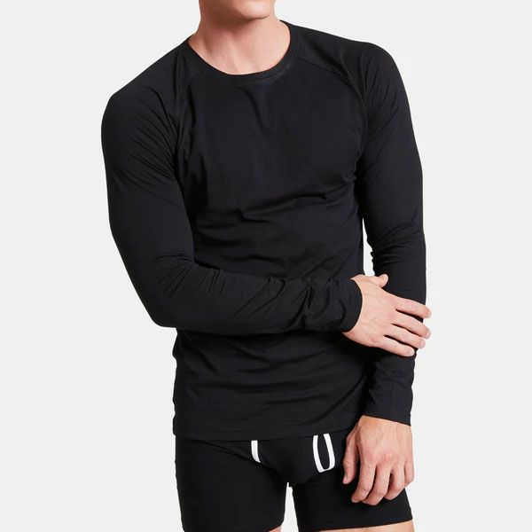 オーガニックコットン メンズTシャツ(長袖)TenderTed