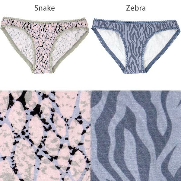 オーガニックコットン ビキニショーツ Print