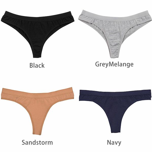 オーガニックコットン ブラジリアン タンガ ショーツ