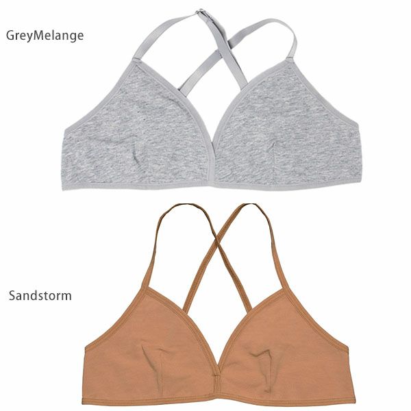 オーガニックコットン トライアングルブラ