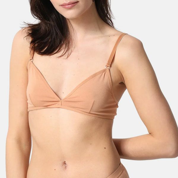 オーガニックコットン トライアングルブラ