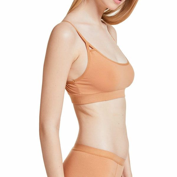 オーガニックコットン ビスチェブラ