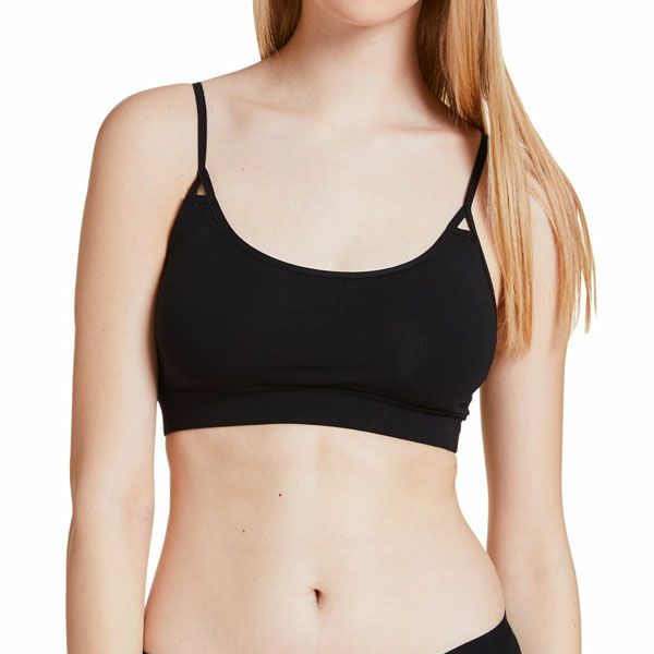 オーガニックコットン ビスチェブラ