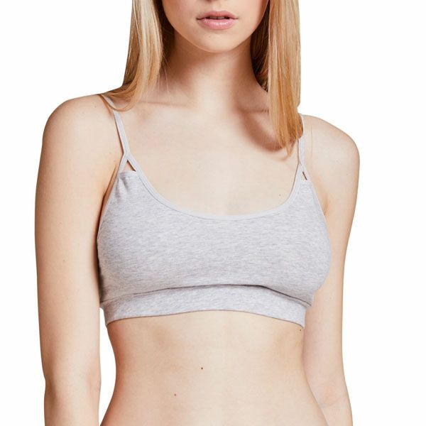 オーガニックコットン ビスチェブラ