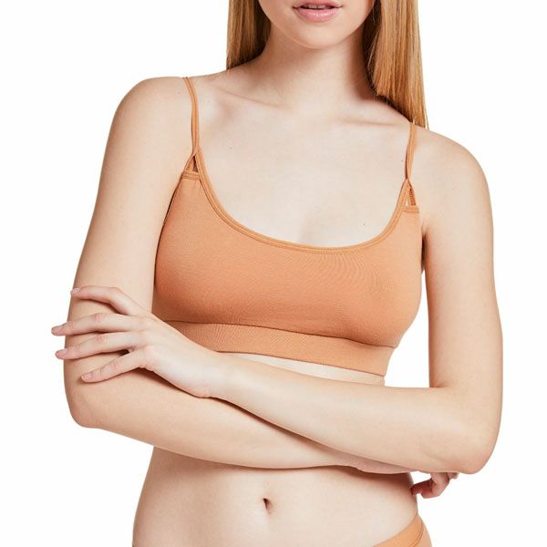 オーガニックコットン ビスチェブラ