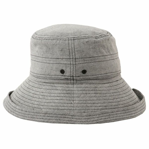 オーガニックコットン＆リネン ストラップ付ハット