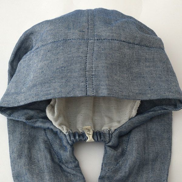 オーガニックコットン バンダナキャップ