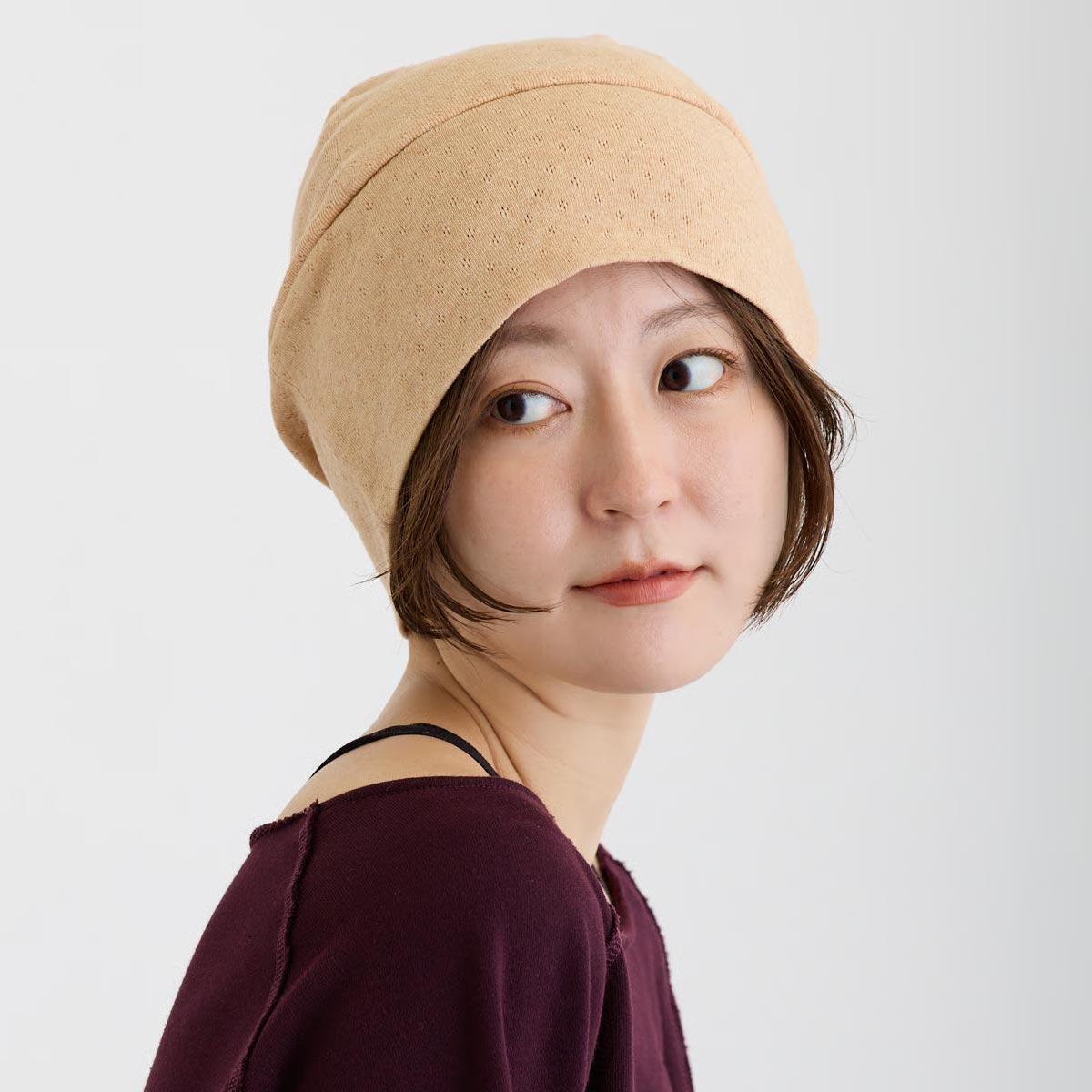 オーガニックコットン 天四方ワッチ