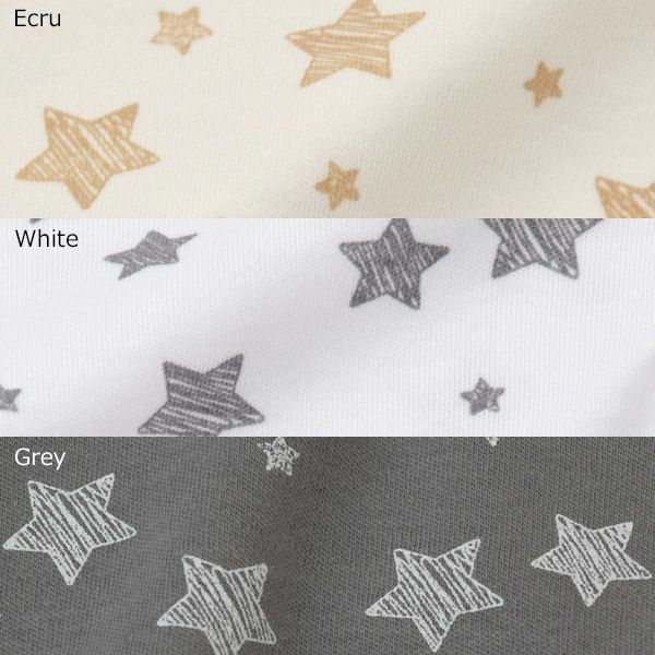 【SALE／20%OFF】 オーガニックコットン ベビーパンツStar(2色セット)