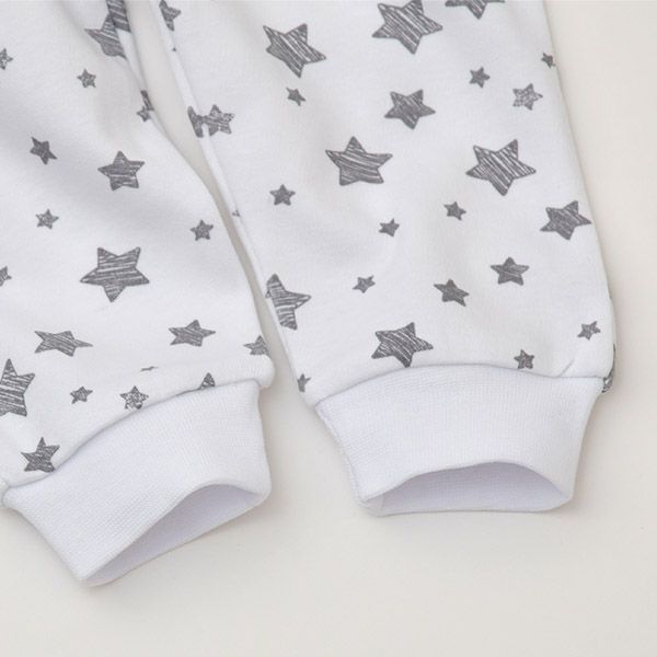 【SALE／20%OFF】 オーガニックコットン ベビーパンツStar(2色セット)