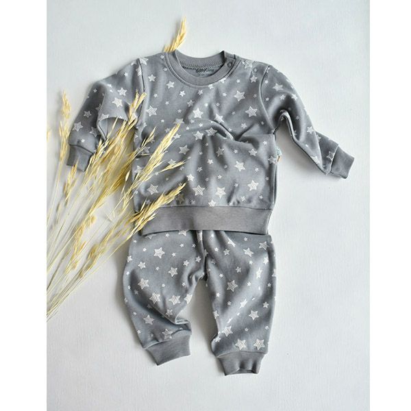 オーガニックコットン ベビーパジャマStar