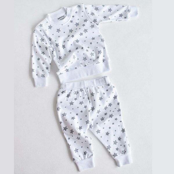 オーガニックコットン ベビーパジャマStar