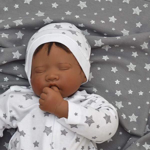 オーガニックコットン ベビービーニーStar(3色セット)