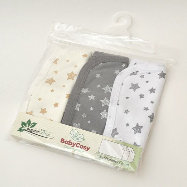 オーガニックコットン ベビーバープクロスStar(3色セット)