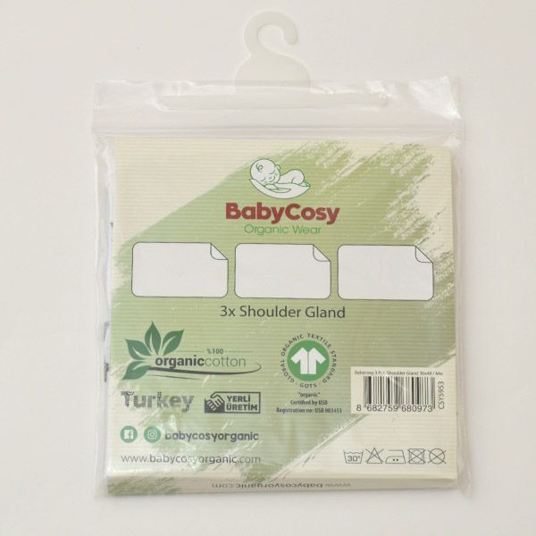 オーガニックコットン ベビーバープクロスStar(3色セット)