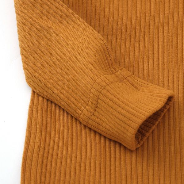 オーガニックコットン＆モダール ベビー長袖ボディスーツ(2色セット)