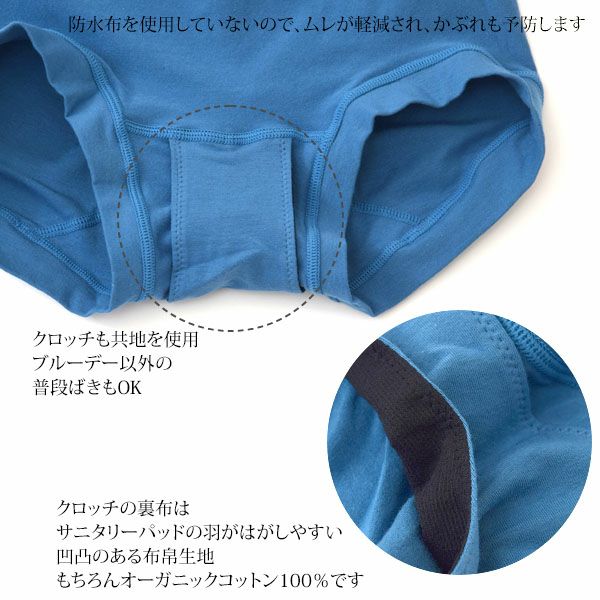 オーガニックコットン サニタリーショーツ レギュラー