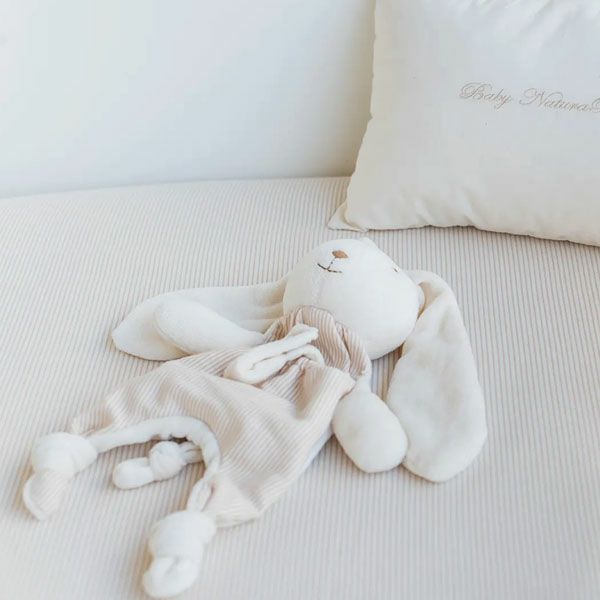 オーガニックコットン ポケット付きホーランドロップのぬいぐるみ