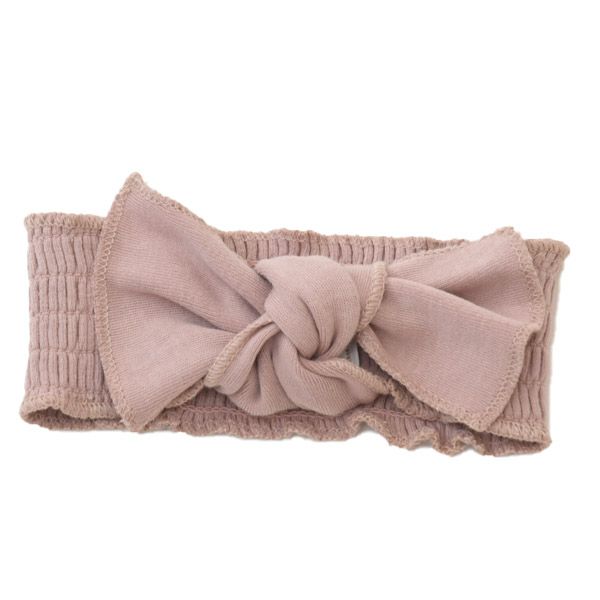 オーガニックコットン ベビーリブ ヘッドバンド