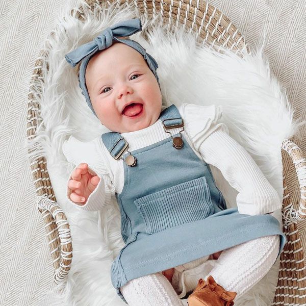 オーガニックコットン ベビーリブ ヘッドバンド