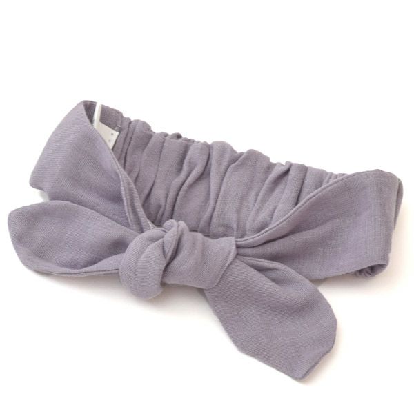 オーガニックコットン ベビーモスリン ヘッドバンド