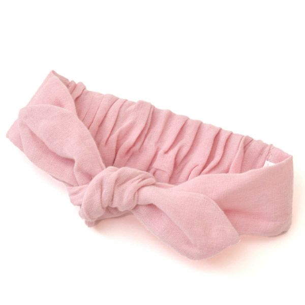 オーガニックコットン ベビーモスリン ヘッドバンド