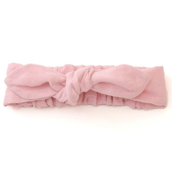オーガニックコットン ベビーモスリン ヘッドバンド
