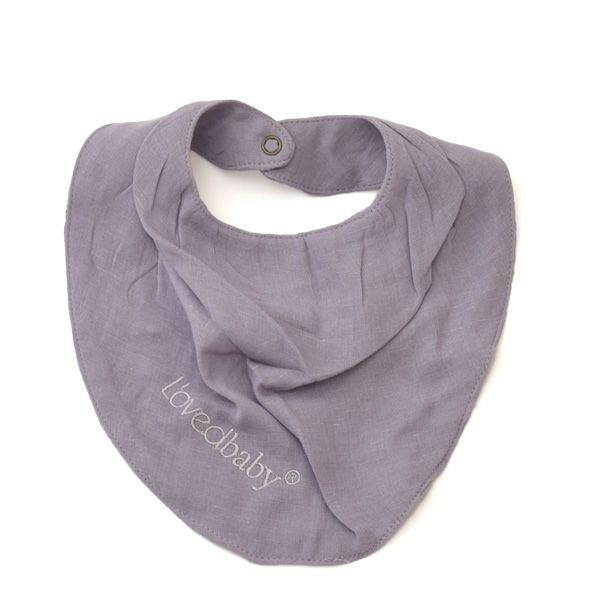 オーガニックコットン ベビーモスリン バンダナビブ