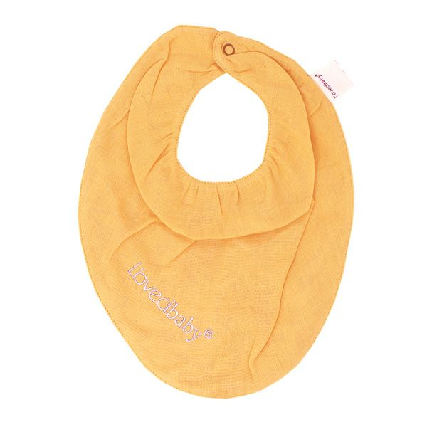 オーガニックコットン ベビーモスリン バンダナビブ