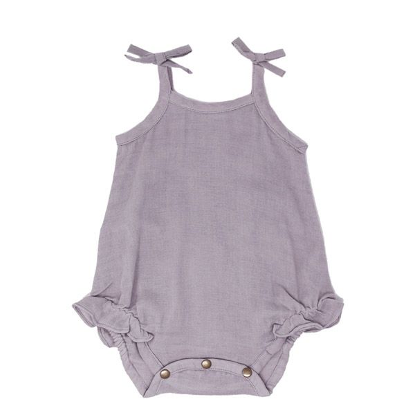 オーガニックコットン ベビーモスリン タイショルダーボディ