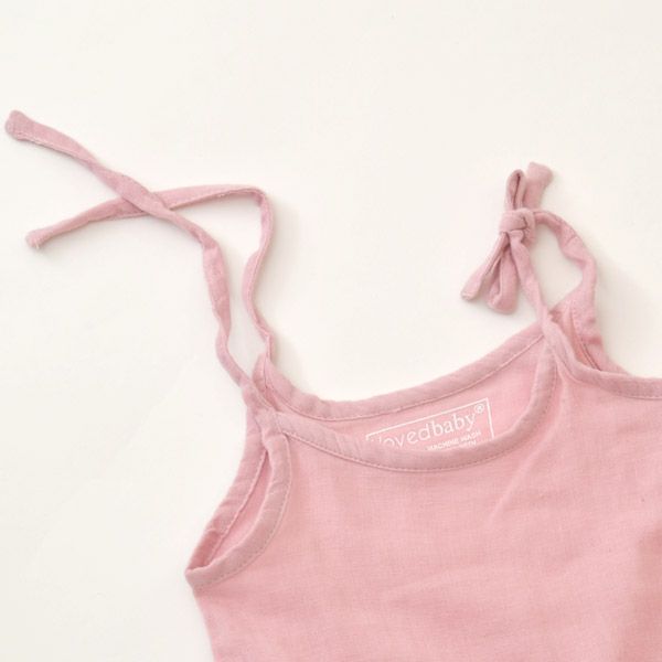 オーガニックコットン ベビーモスリン タイショルダーボディ