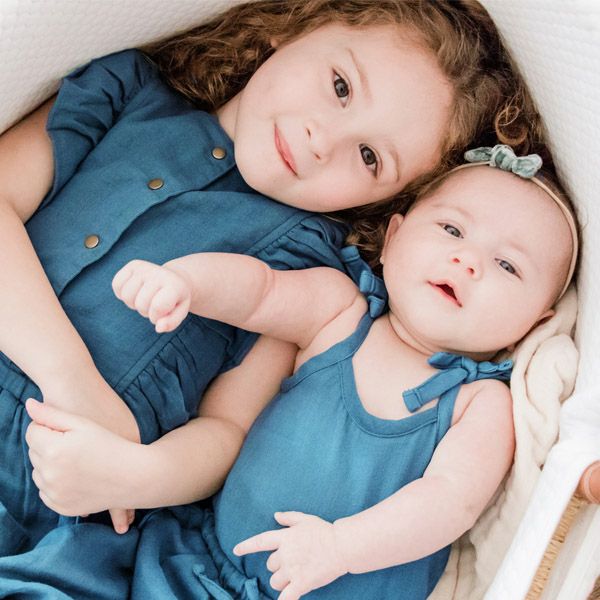 オーガニックコットン ベビーモスリン タイショルダーボディ