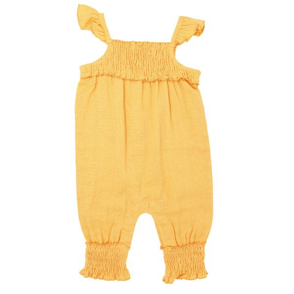 オーガニックコットン キッズモスリン サロペットパンツ