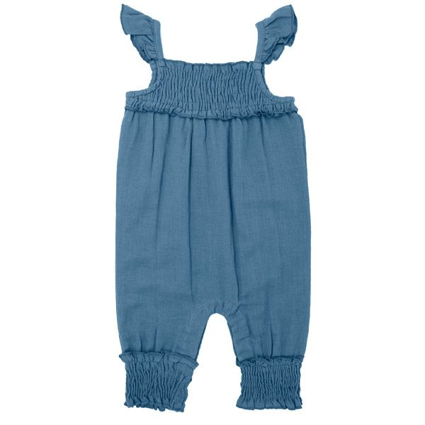 オーガニックコットン キッズモスリン サロペットパンツ