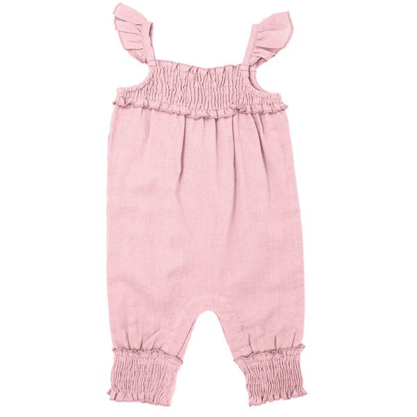 オーガニックコットン キッズモスリン サロペットパンツ