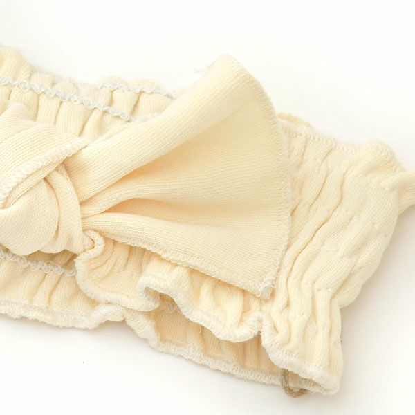 オーガニックコットン ベビースモッキング ヘッドバンド