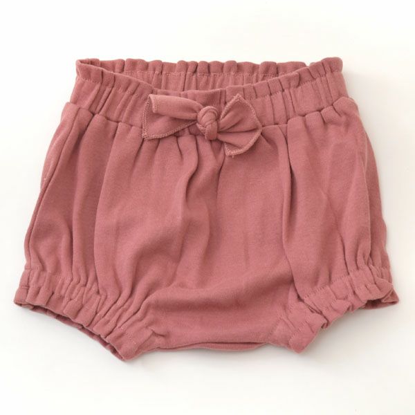 オーガニックコットン ベビーラッフル ブルマ