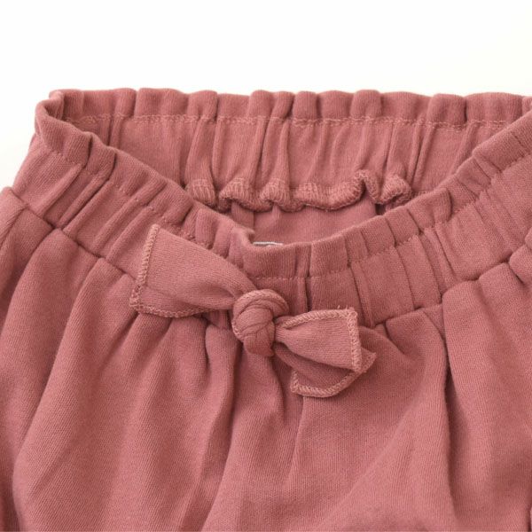 オーガニックコットン ベビーラッフル ブルマ