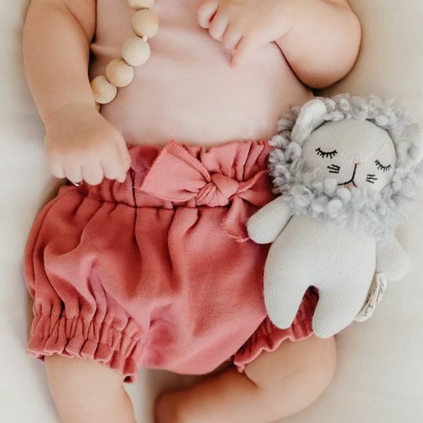 オーガニックコットン ベビーラッフル ブルマ