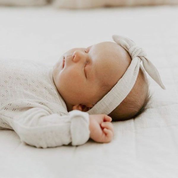 オーガニックコットン ベビーポインテル ヘッドバンド